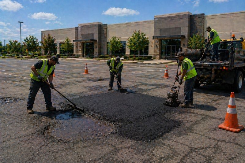 Parking Lot Repair in Los Angeles, CA