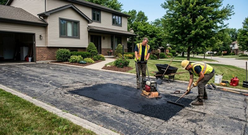 Paved Driveway Repair in Los Angeles, CA