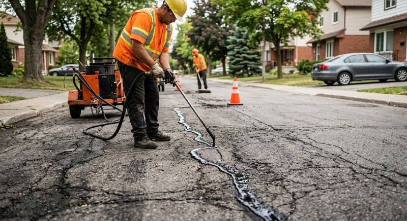 Asphalt Cracks Repair in Temecula, CA