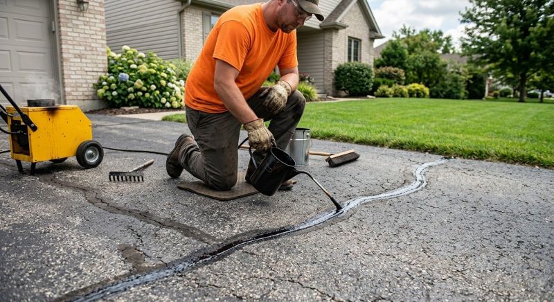 Asphalt Driveway Repair in Savannah, GA