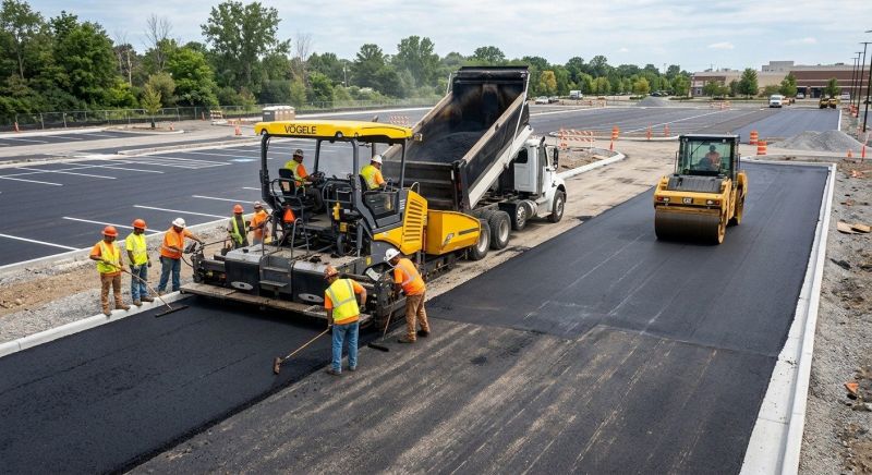 Asphalt Parking Lot Paving in Temecula, CA