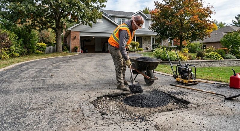 Asphalt Pothole Repair in Orange County, CA