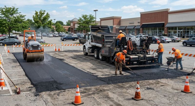 Commercial Asphalt Repair in Bluffton, SC
