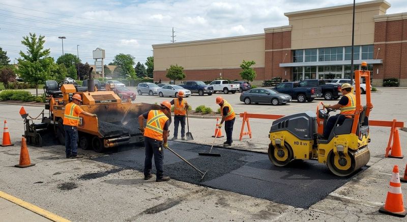 Commercial Paving Repair in Little Rock, AR