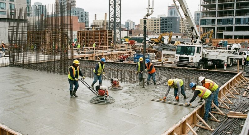 Commercial Slab Installation in Cumming, GA