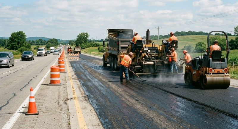 Highway Resurfacing in Pasadena, CA