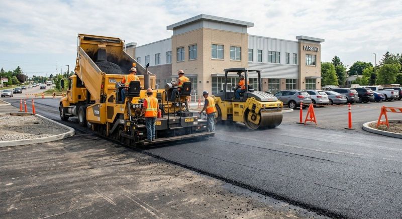 Industrial Asphalt Paving in Savannah, GA