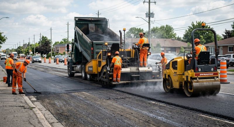 Industrial Asphalt Paving in Los Angeles, CA