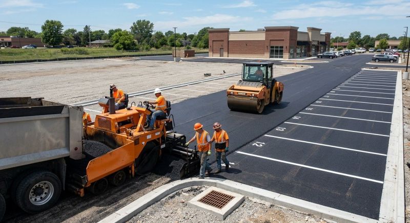 Industrial Asphalt Paving in Los Angeles, CA